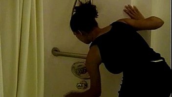 Black Ebony MILF Showers